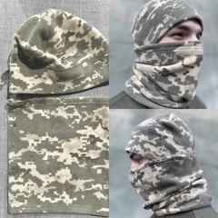 Баф та шапка Піксель фліс